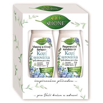 

BIONE COSMETICS Dárková sada Kozí syrovátka 520 ml