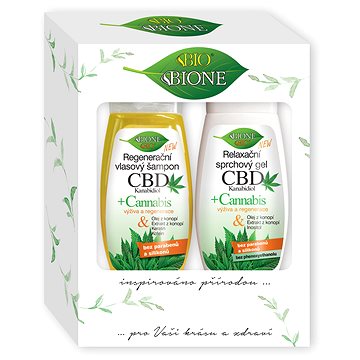 

BIONE COSMETICS Dárková sada CBD 520 ml