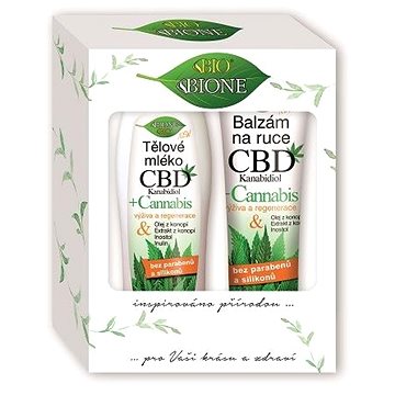 

BIONE COSMETICS Dárková sada CBD 705 ml