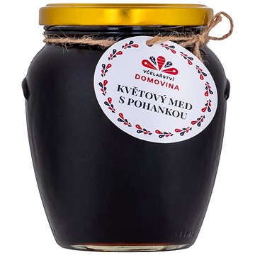 

Včelařství Domovina Květový med s pohankou 750 g