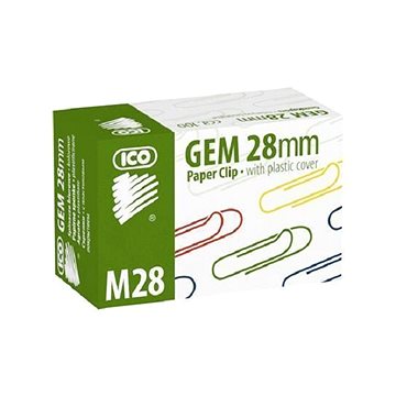 

ICO 28 mm, barevné, zakřivené - balení 100 ks