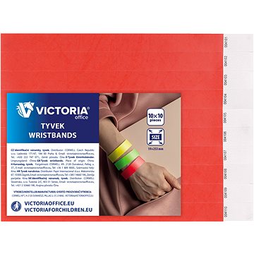 VICTORIA Tyvek® 100 ks, červené