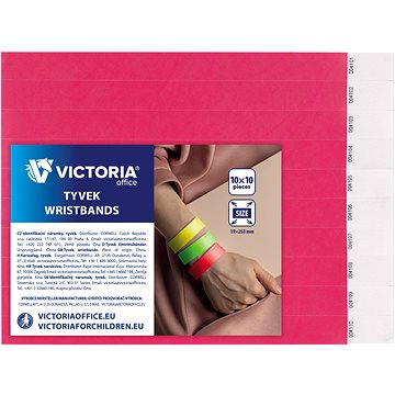 

VICTORIA Tyvek® 100 ks, neon růžové