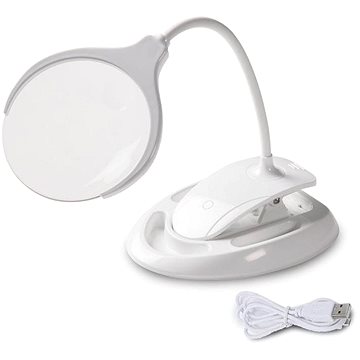 

LE008 Stolní lampa s osvětlením a lupou