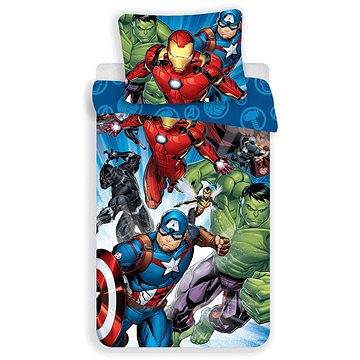 

Jerry Fabrics Avengers Brands 02 140 × 200, 70 × 90 cm