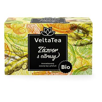

Velta Čaj BIO zázvor s citrusy
