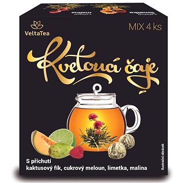 

VELTA TEA bílý kvet.čaj - 4ks MIX SILVER