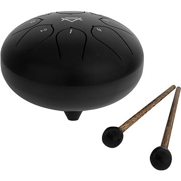 

Veles-X Tongue Drum Steel 6 inch 8 Notes Jet Black