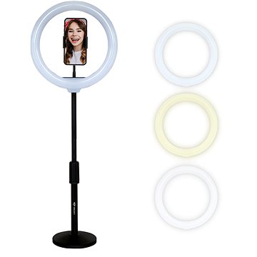 

Veles-X Desktop Ring Light with Stand and Phone Holder