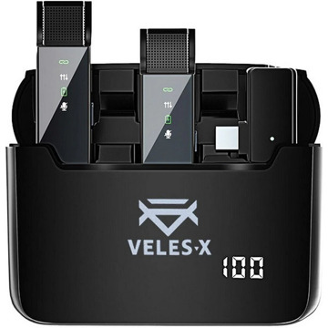 

Veles-X Wireless Lavalier Microphone System Dual Lightning