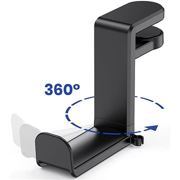 

Veles-X Headphone Hanger 360 Degree Rotation Black