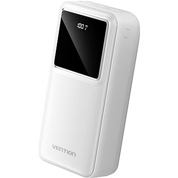 

Vention 30000mAh Power Bank 22.5W White LED Display Type