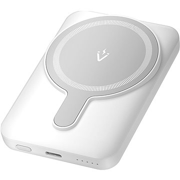 

Vention 5000mAh Magnetic Wireless Power Bank 20W White Light Indicator Display Type