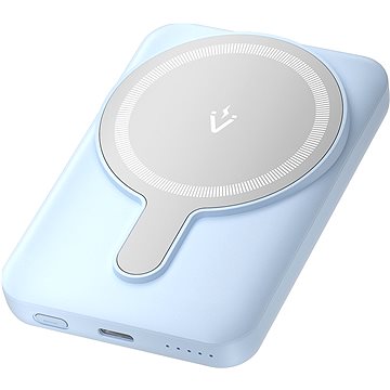 

Vention 5000mAh Magnetic Wireless Power Bank 20W Blue Light Indicator Display Type