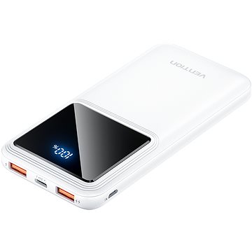 Vention 10000mAh 22.5W Portable Power Bank White