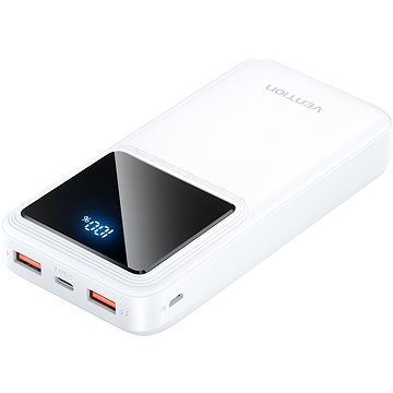 Vention 20000mAh 22.5W Portable Power Bank White