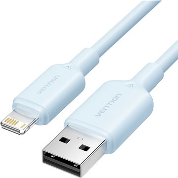 

Vention USB 2.0 Type-A Male to Lightning Male 2.4A Cable 2M Blue PVC Type