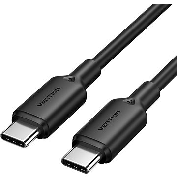 

Vention USB 2.0 Type-C Male to Type-C Male 3A Cable 1M Black PVC Type