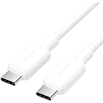 

Vention USB 2.0 Type-C Male to Type-C Male 3A Cable 1M White PVC Type