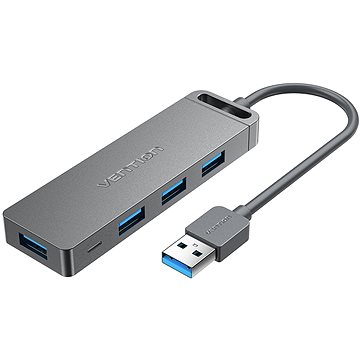 

Vention 4-Port USB 3.0 Hub With Power Supply 1M Gray