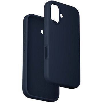 

Vention Liquid Silicone Case for iPhone 16 with MagSafe Midnight Blue