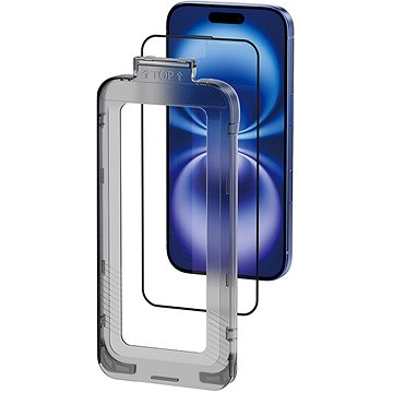 

Vention All-in-One Dust Removal HD Tempered Film iPhone 16 Dust Bin 6.1 inch