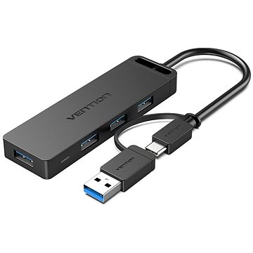 

Vention 2-in-1 USB-C/USB-A 3-Port USB 3.0 Hub