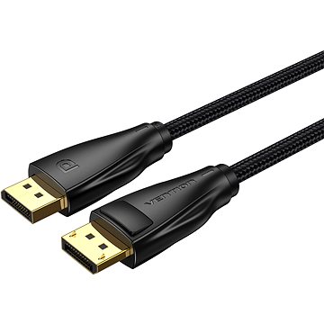 

Vention Cotton Braided DP 1.4 (Display Port) 1.5m Black