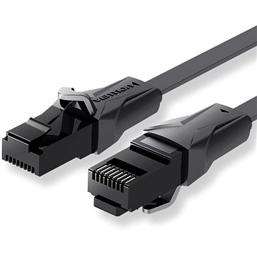 

Vention Flat Cat.6 UTP Patch Cable 25m Black