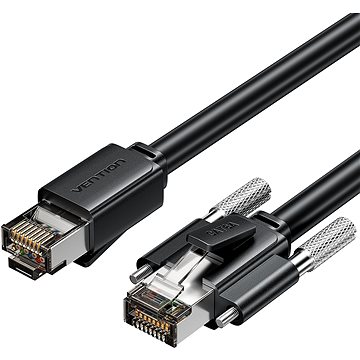

Vention Ultra-Flexible Cat6A SFTP Industrial Camera Ethernet Patch Cable 30M Black