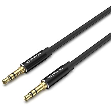

Vention 3.5mm Male to Male Audio Cable 0.5m Black Aluminum Alloy Type