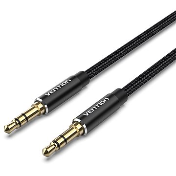 

Vention Cotton Braided 3.5mm Male to Male Audio Cable 1.5m Black Aluminum Alloy Type