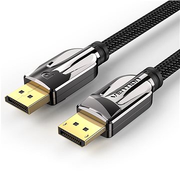 Vention DisplayPort (DP) 1.4 Cable 8K 1.5m Black - Video kabel