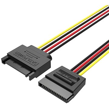 

Vention SATA 15P Power Extension Cable 0.3m Black