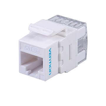 

Vention Cat.5E UTP 180 Degree Keystone Jack White