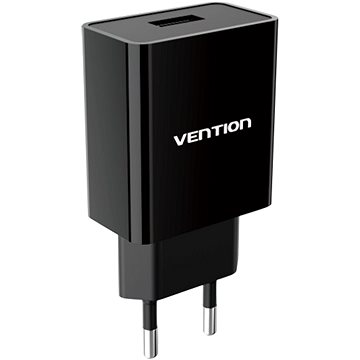 Vention USB Wall Charger 12W Black - Nabíječka do sítě
