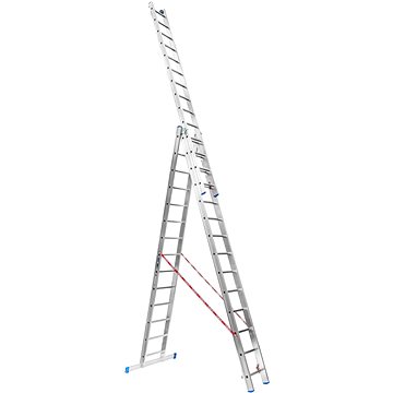 

VENBOS Žebřík trojdílný PROFI 3814 3x14, 150kg