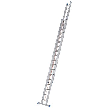

VENBOS Žebřík dvoudílný výsuvný s lanem PROFI 4918 2x18, 150kg