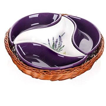 

BANQUET Sada 4ks misek LAVENDER 23cm A11654