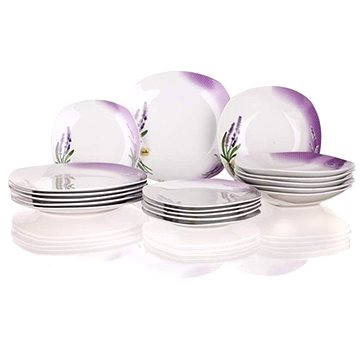 

BANQUET Jídelní sada 18ks LAVENDER A02563