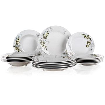 

BANQUET Jídelní sada 18ks OLIVES A12539