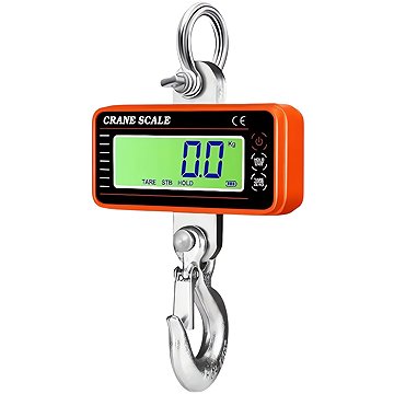 

Verk 17146 Elektronická závěsná váha, 500 kg, oranžová