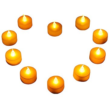 

Verk 27370 LED svíčka na baterie 3,7 cm, 10 ks
