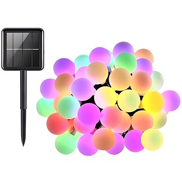 

Verk 12297 Solární dekorační řetěz girlanda 20 LED, 450 cm, Multicolor