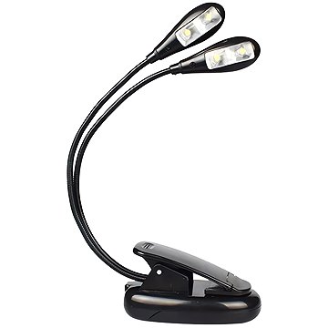 

Verk 27414 Dvojitá LED lampa s klipem, 4 LED