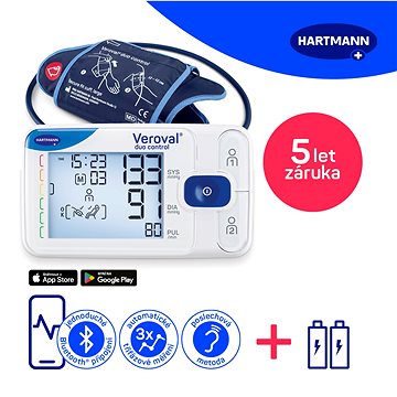 

HARTMANN Veroval Duo Control, Bluetooth