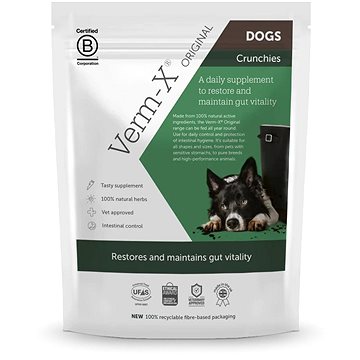 

Verm-X Přírodní granule proti střevním parazitům pro psy 325 g