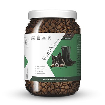 

Verm-X Přírodní granule proti střevním parazitům pro psy 650 g