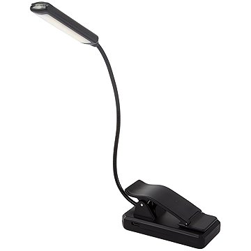 Verk 27415 LED lampa na čtení s klipem , 2 W, černá