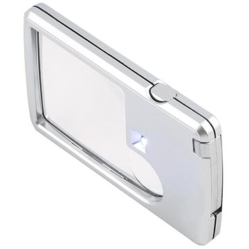 

Verk Kapesní lupa s LED světlem 3×/6×, 8,9 × 5,7 × 0,9 cm